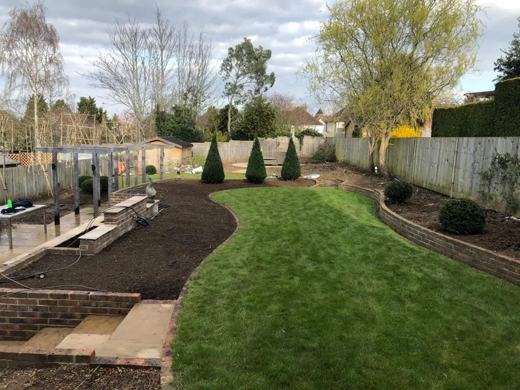 Garden with a View; Guildford, Surrey