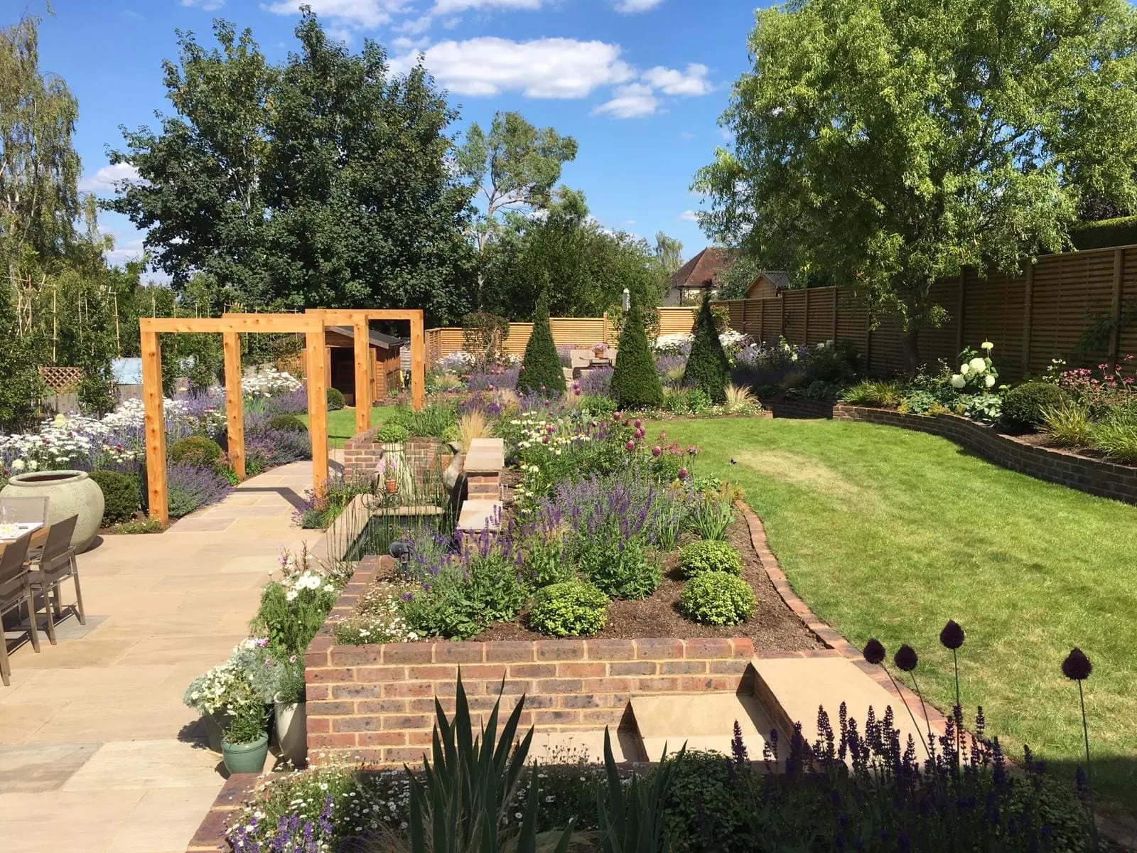 Garden with a View; Guildford, Surrey
