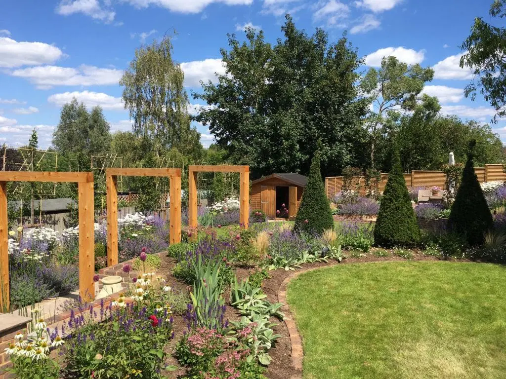 Garden with a View; Guildford, Surrey