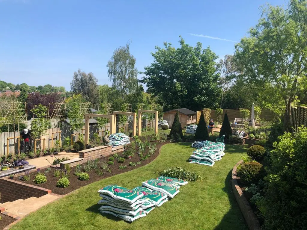 Garden with a View; Guildford, Surrey