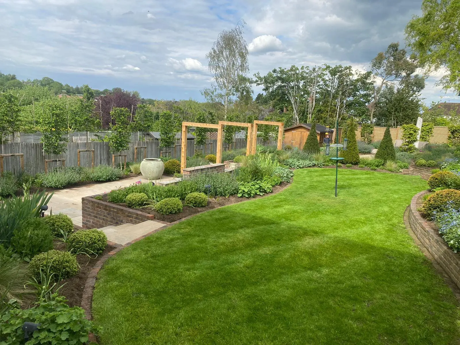 Garden with a View; Guildford, Surrey