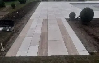 Poolside Relaxation; Oxshott, Surrey