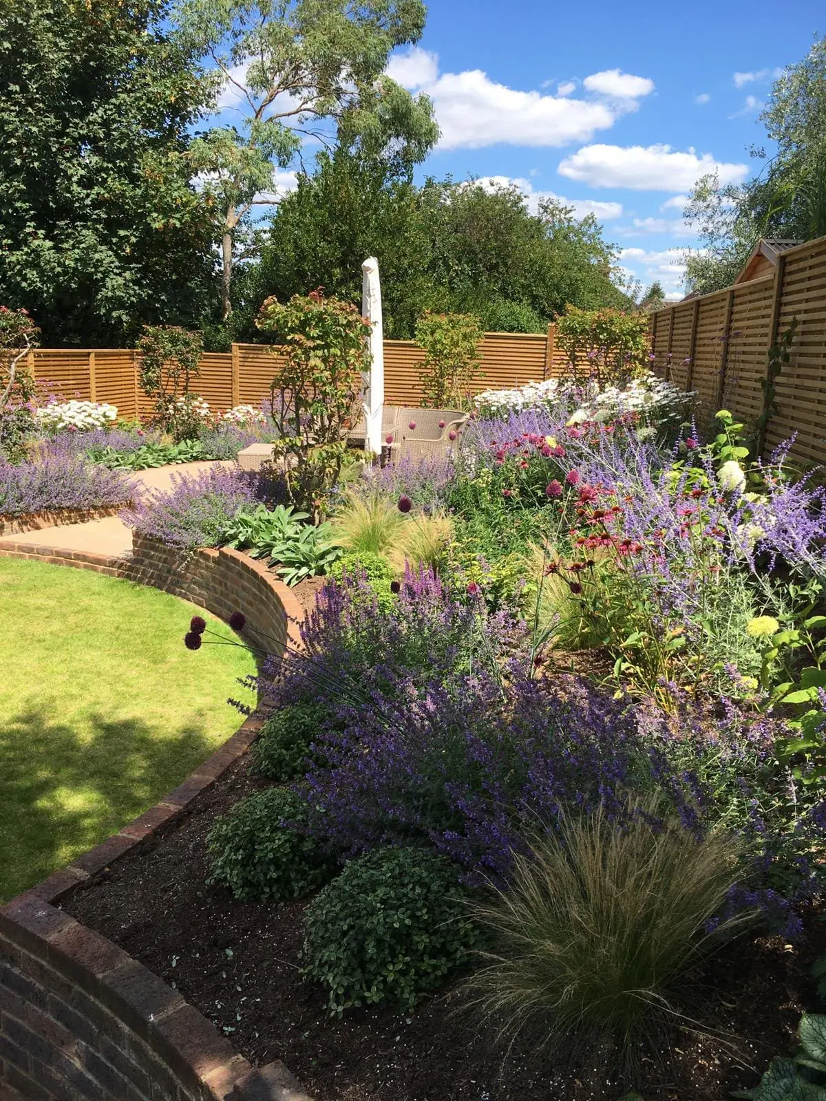 Garden with a View; Guildford, Surrey