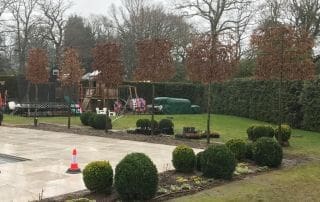 Poolside Relaxation; Oxshott, Surrey