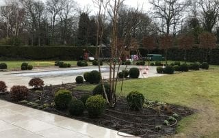 Poolside Relaxation; Oxshott, Surrey