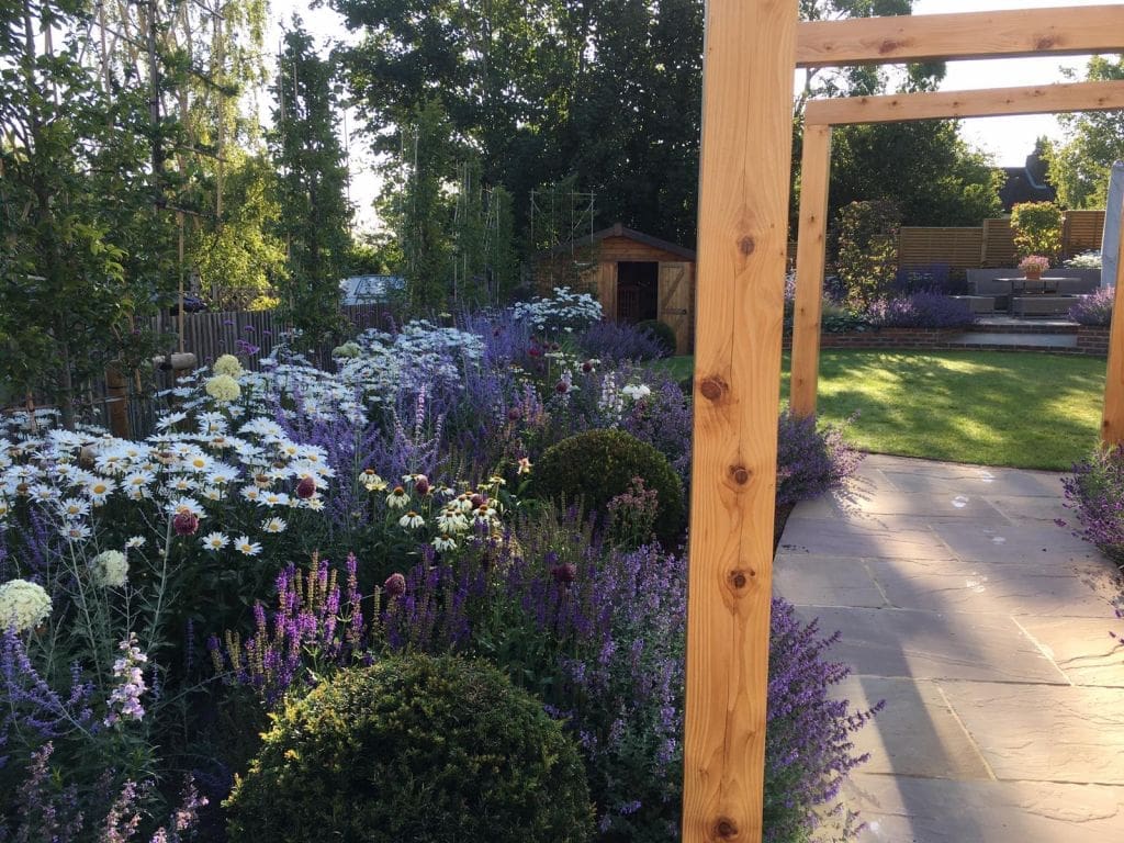 Garden with a View; Guildford, Surrey