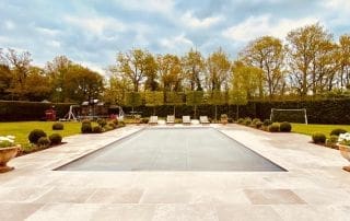 Poolside Relaxation; Oxshott, Surrey