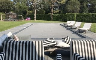 Poolside Relaxation; Oxshott, Surrey