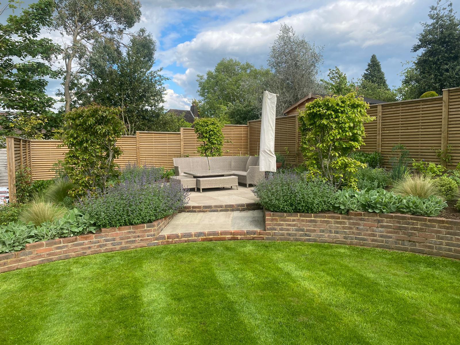 Garden with a View; Guildford, Surrey
